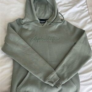 Alphalete Sage Green Pullover Hoodie